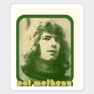 Pat Metheny / Retro 70s Style Fan Art Design Magnet